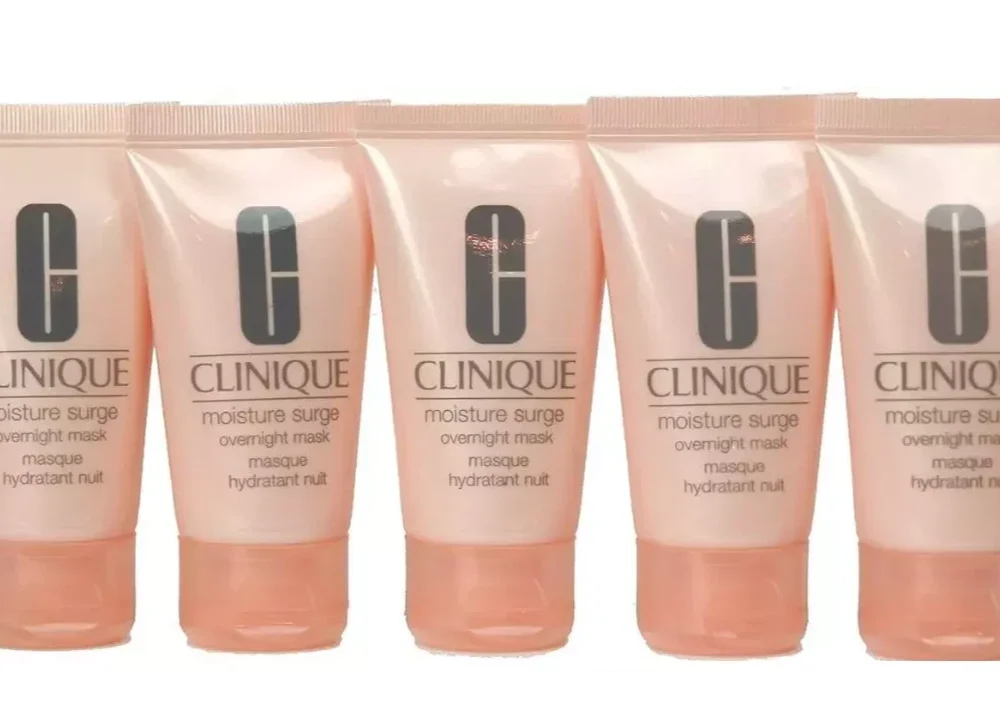 Lot of 5 Clinique Moisture Surge Overnight Mask 1 oz/30ml Each, TOTAL 5OZ NEW