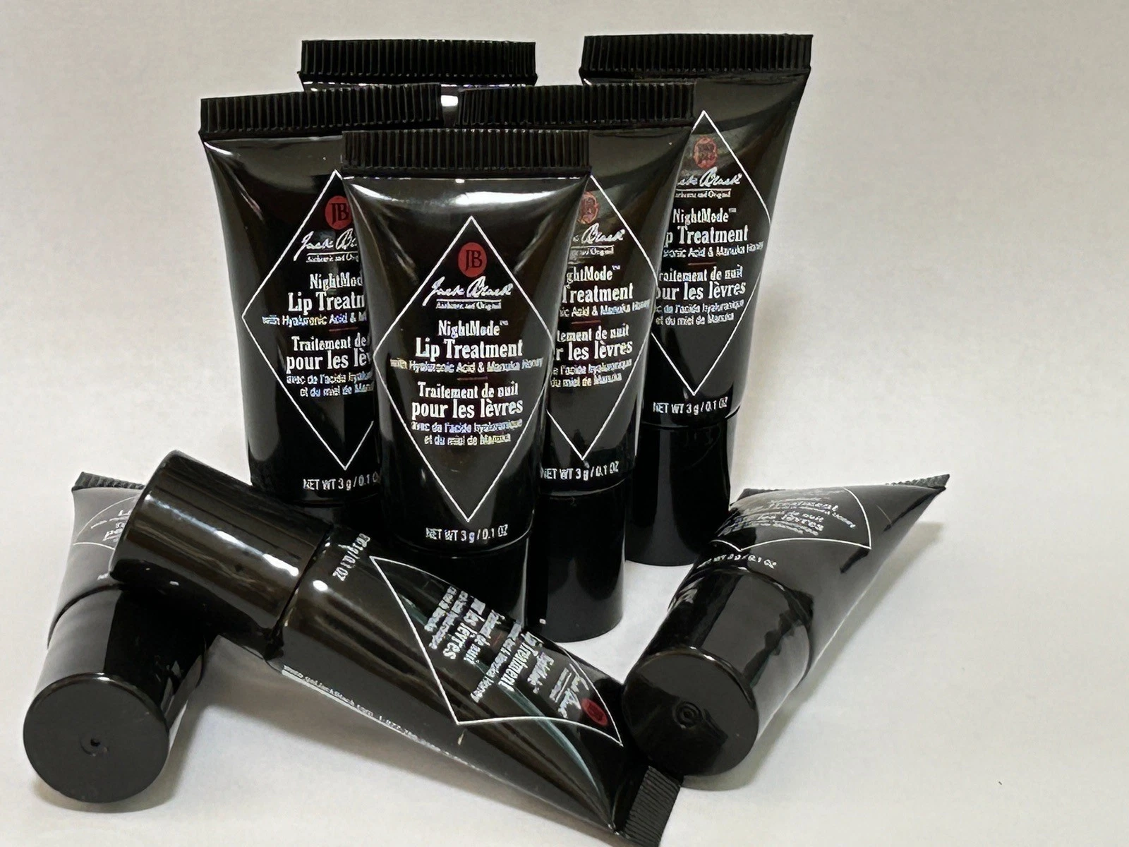 6 Jack Black Nightmode Lip Treatment 3g /0.1 Oz Travel Size NEW