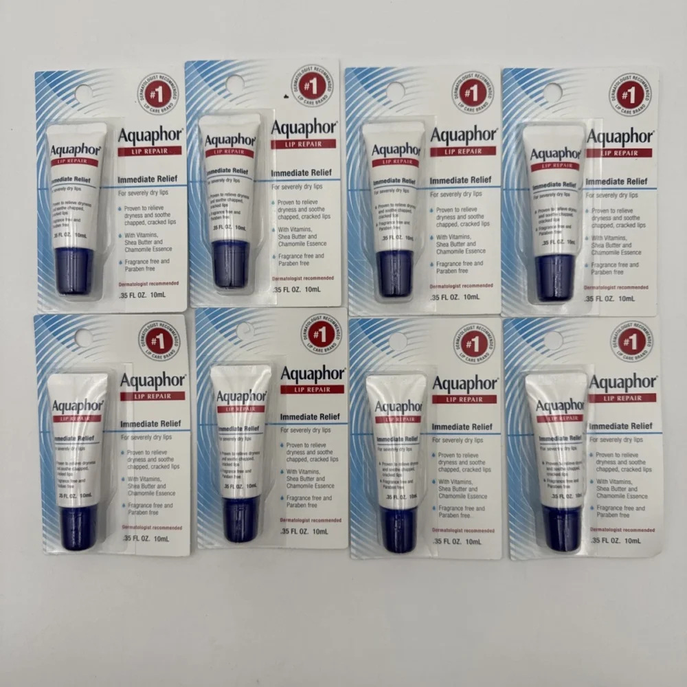 Aquaphor Lip Repair .35 fl oz - Lot of 8
