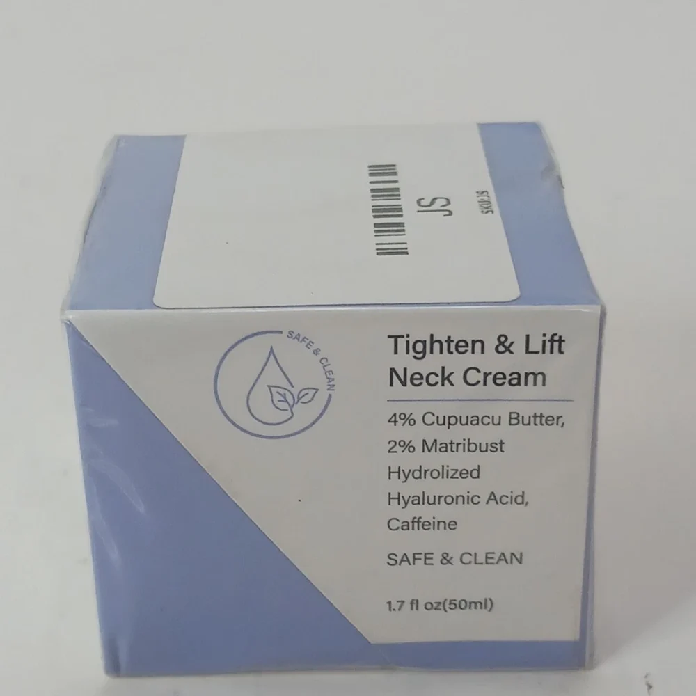 Go New Pure Tighten & Lift Neck Cream Firming Anti-Aging 1.7oz Cupuacu Butter