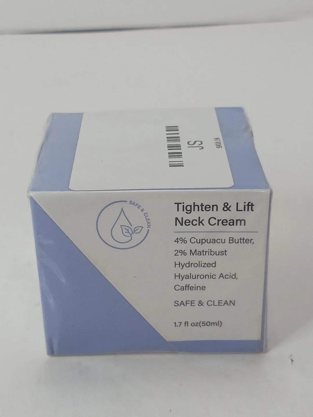 Go New Pure Tighten & Lift Neck Cream Firming Anti-Aging 1.7oz Cupuacu Butter