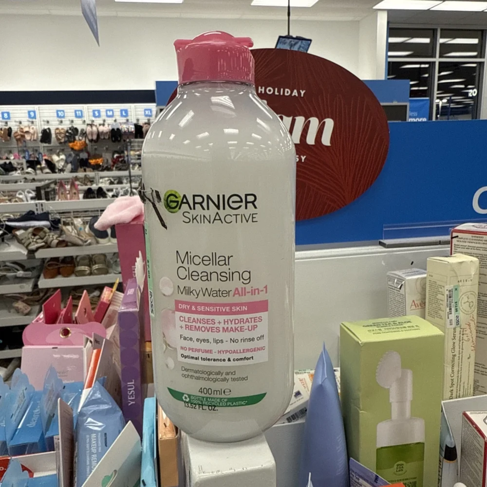 Garnier SkinActive Micellar Cleansing Water Allin1 Makeup Remover Cleanse 23.7oz