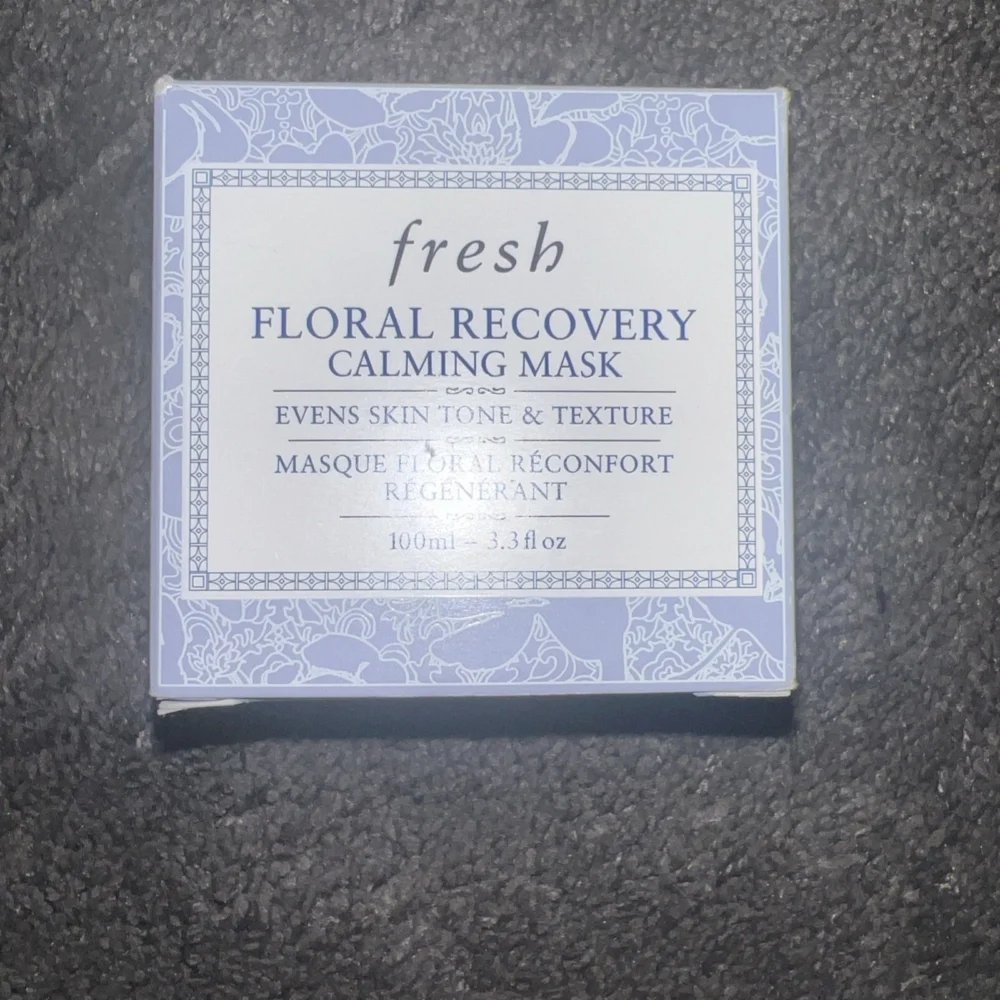 New Fresh Floral Recovery, Calming Mask, Even Skin Tone And Texture 3.3 Ounces