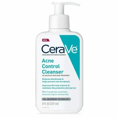 Cerave Acne Control Cleanser- 237ml NEW~ Holiday SALE ExP: 09/26 FREE FAST SHIP